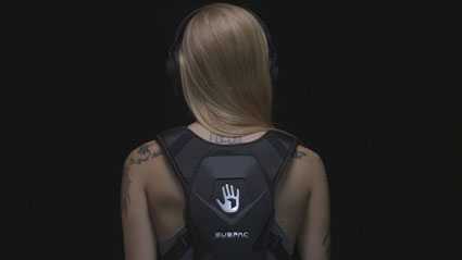 SubPac M2可穿戴音响系统:贴身感受低音震动
