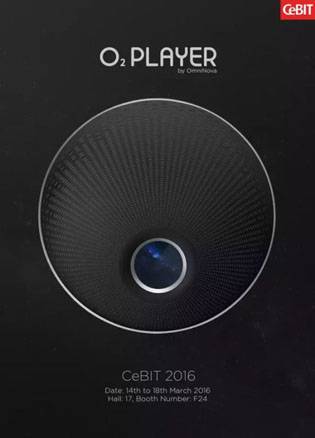 O2智能云音响亮相2016年CeBIT展会