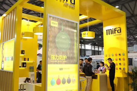 户外音响走进CES mifa蓝牙音箱闪耀全场