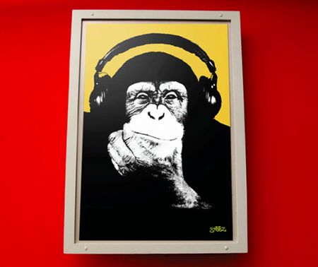 Basswall:一款隐藏在画框里的200瓦蓝牙音响